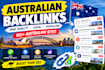 create manually quality australian com au backlinks