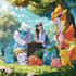 draw you as a pokemon trainer and your team with background