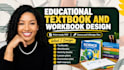 design educational textbook, workbook design curriculum booklet, lesson plan esl