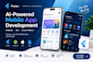 do ai mobile app development, android, ios app development as flutter developer