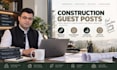 build high authority construction backlinks through niche guest posts