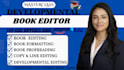 developmental editing, line editing, proofreading for fantasy, romance, children