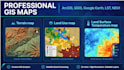 create professional gis maps using arcgis and qgis