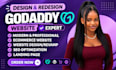 godaddy website design godaddy website redesign develop godaddy website design