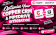 fix copper CRM, integrate pipedrive, and automate your CRM