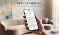 write english articles and proofread content