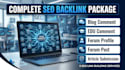 create high quality SEO backlink package