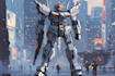 make illustration and concept mecha, gundam, and robot