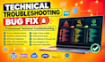 fix website, wordpress, API and backend errors