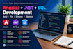 develop and fix angular net and sql web applications