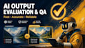 evaluate and QA your ai generated content