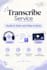 transcript your audio and video into text