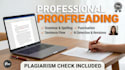 professionally proofread your english work