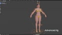 fix 3d model rigging weight paint blendshapes model animate blender maya unity