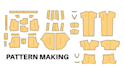 create a digital sewing pattern from your sketch ready to cut and sew
