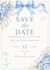 create a custom wedding save the date design