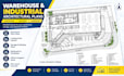 create warehouse layout and loading dock architectural plans