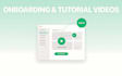 produce a b2b software onboarding and feature tutorial video