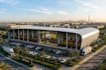 develop commercial showroom, 3d industrial warehouse, logistics facility renders