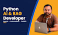 build python ai agents, rag chatbots and automation backends