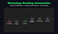 automate whatsapp booking confirmations
