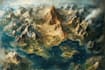 draw fantasy map illustration