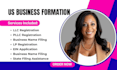 do US llc, pllc, lp registration with ein number and dba filing