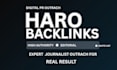 build high authority haro backlinks with expert pitches and digital PR