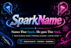 create unique business names and catchy slogans