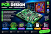 design custom pcb, schematic and circuit board layout