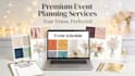 arranging personal celebration events