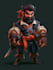 draw 2d game character or 2d game character