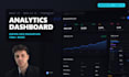 build a react analytics dashboard with interactive charts and tables