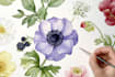 draw exquisite botanical illustrations with organic details