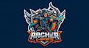 create modern style for archer e sport mascot logo with express delivery