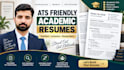 write and optimize ats friendly teacher lecturer and academic resumes