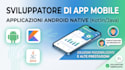 sviluppare app android personalizzate e native in kotlin