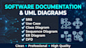 create professional software documentation and uml diagrams