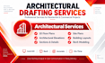 draw 2d autocad floor plans and architectural layouts
