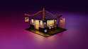 create 3d models environments and high quality renders