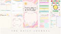 design a custom printable journal planner in canva