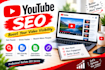 do professional you tube SEO to optimize your videos