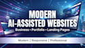 create a modern website using ai tools