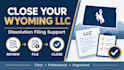 help dissolve your wyoming llc and prepare the dissolution filing