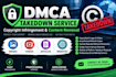 dmca copyright infringement  content removal service  takedown requests