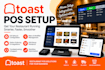 setup and optimize toast pos