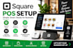 setup and optimize square pos