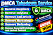 remove infringing, defaming, harassing, mugshots, copyright, leaked, dmca post
