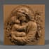 create custom 3d bas relief, medallion and relief models for printing