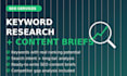 do keyword research and SEO content briefs
